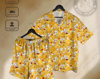 Miles Prower Hawaiian Shirt, Hedgehog Retro Video Game Merch, Unique Gamer Gifts