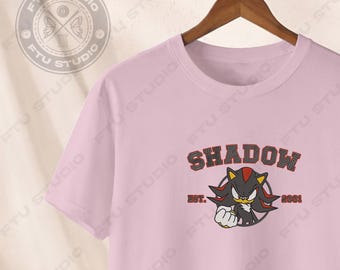 Shadow Custom Embroidered T-shirt Cap Hedgehog Gaming Streetwear Baseball Cap Classic Fan Gift