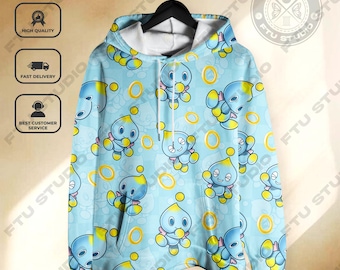Chaos Hedgehog Hoodie Shirt Funny Hoodie Anime Fantasy Game Collection