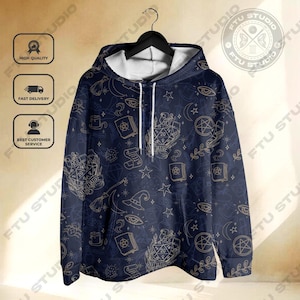 Class Wizard Hoodie Shirt Dungeon Master Hoodie Play Gaming Gifts