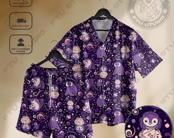 Owlbear speciaal Hawaïaans shirt Dungeon Collection Fantasy bordspel Dice Gifts