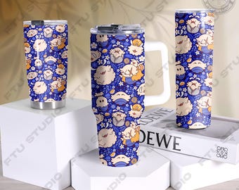 Silksong Flea Tumbler,  Hollow Knight Tumbler 20oz 30oz 40oz - Indie Game Gift for Fans