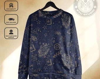 Class Wizard Sweatshirt Dungeon Master Sweatshirt Play Gaming Sweater Gifts