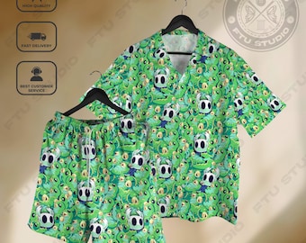 Grub Hollow Knight Hawaiian Shirt, Hornet Inspired Streetwear, Video Game Gift
