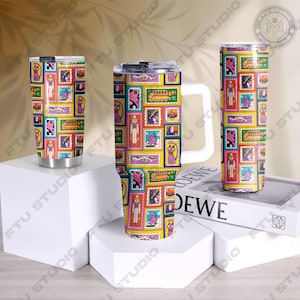 Anime Sticker Tumbler Anime Cute Tumbler Funny Anime Gifts