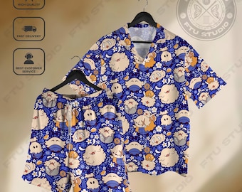 Silksong Flea Hawaiian Shirt, Monster Bug Hornet Holiday Inspired Streetwear, Video Game Gift
