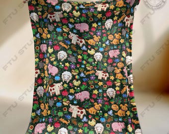 Farm Game Blanket Game Blanket Game Video Game Gifts
