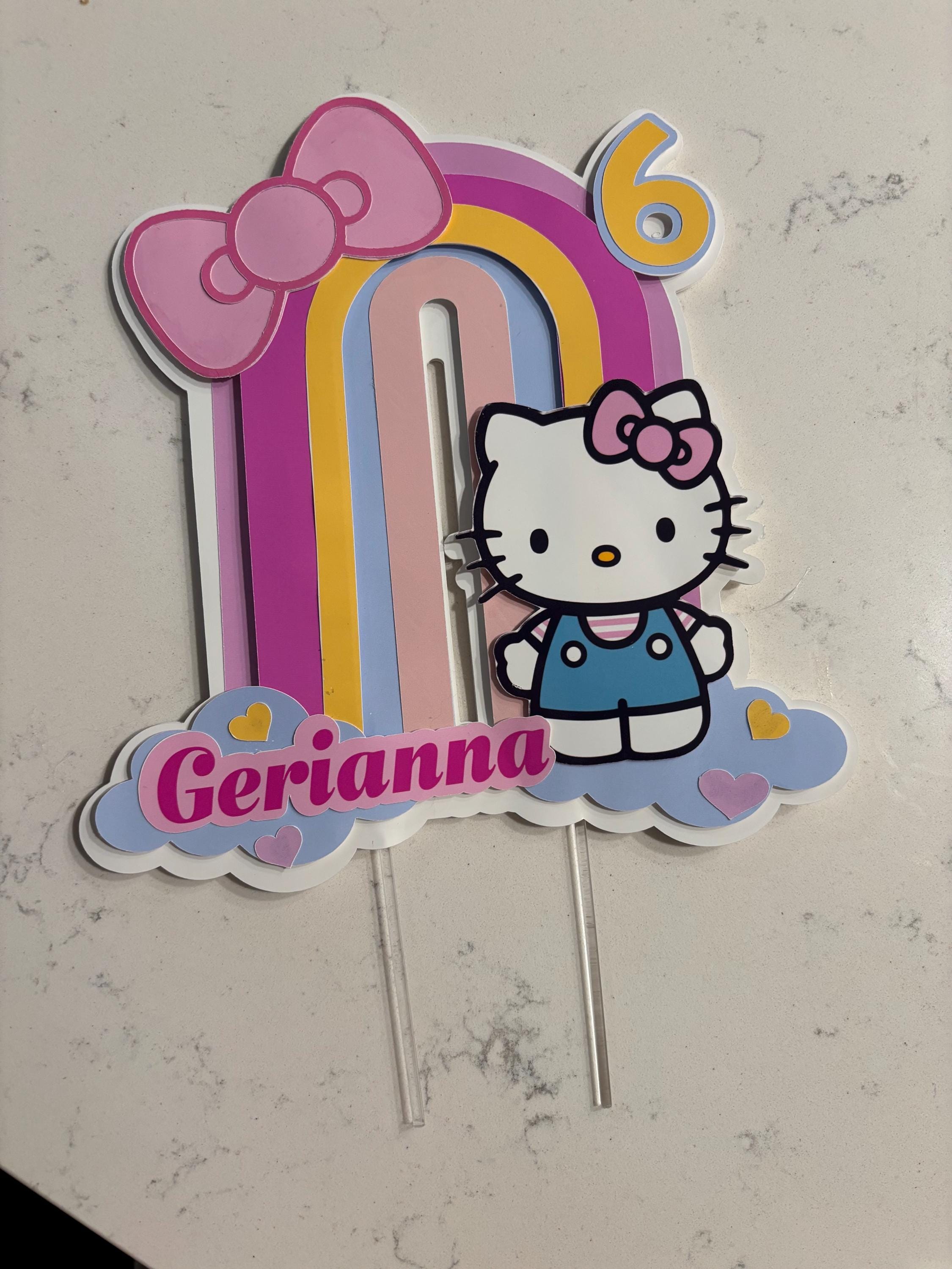Hello kittys cake toppers - Etsy 日本