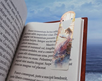 Aluminum Bookmark, Avid Reader