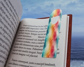 Aluminum Bookmark, Wavy Tie Dye