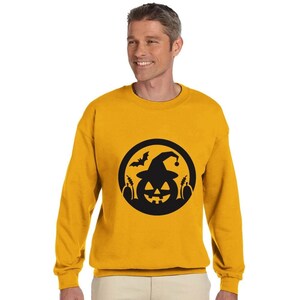 Orange pumpkin sweatshirt sales