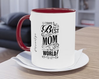 taza personalizada con nombre de mi madre, taza para regalar el día de la madre, taza regalo día de la madre personalizada, taza con nombre