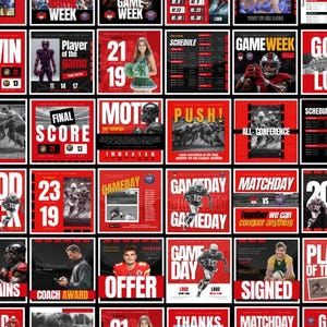 38 Canva Template Pack for Sports Teams – Easy and Customizable