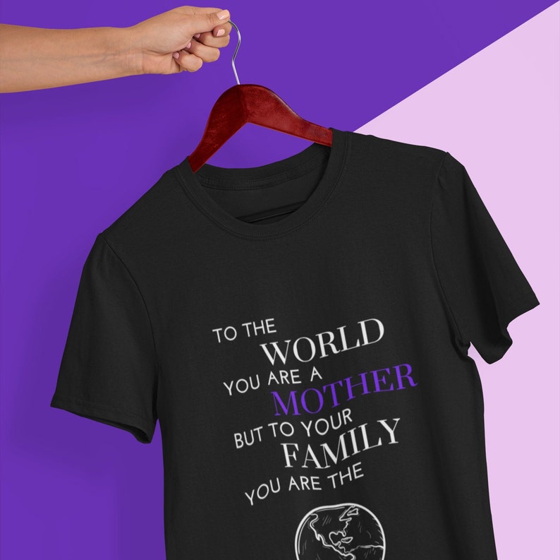 happy mother's day gift t-shirt "to the world" black mothers day gift, mother gift motherday gifts gift, mugs, gift mug, mother, gift idea