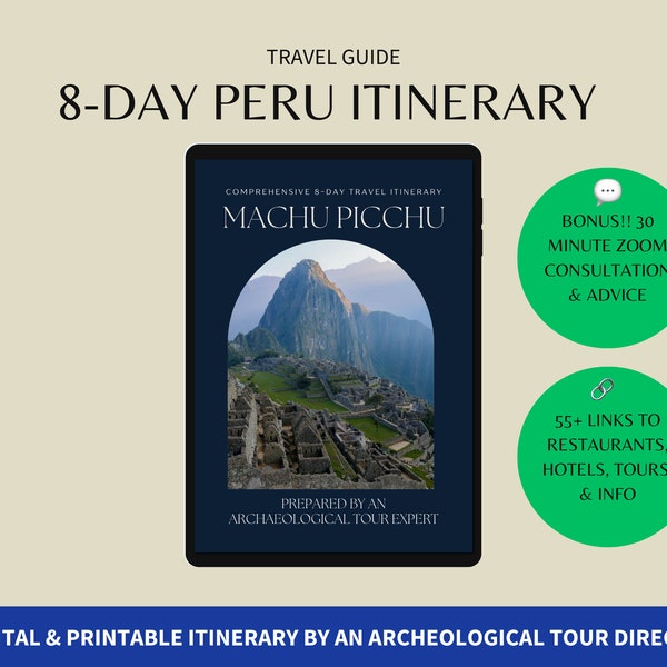 Ultimate 8-Day Peru Itinerary | Machu Picchu Guide |  Machu Picchu Itinerary | Lima | Cusco | Sacred Valley | Peru Travel | Itinerary