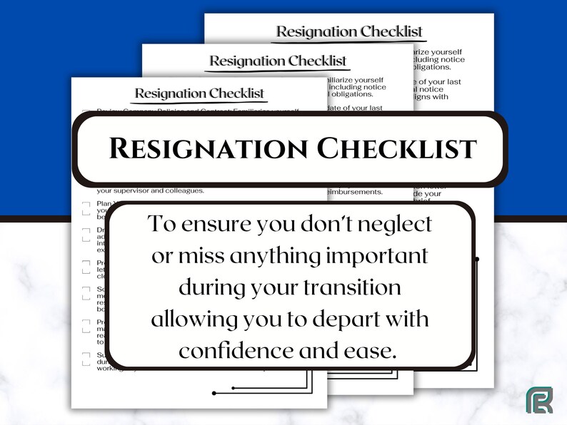 Resign Checklist Nurse Resignation Letter Template, Professional, Customizable (canva ...