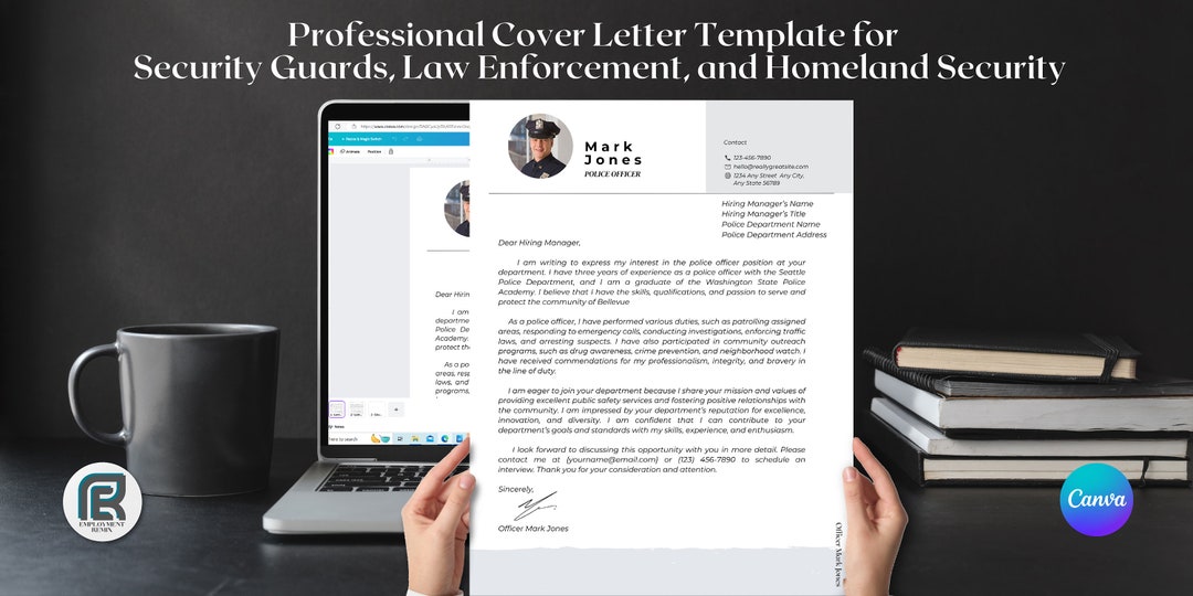 Cover Letter Templates for Security Guard, Law Enforcement & Homeland