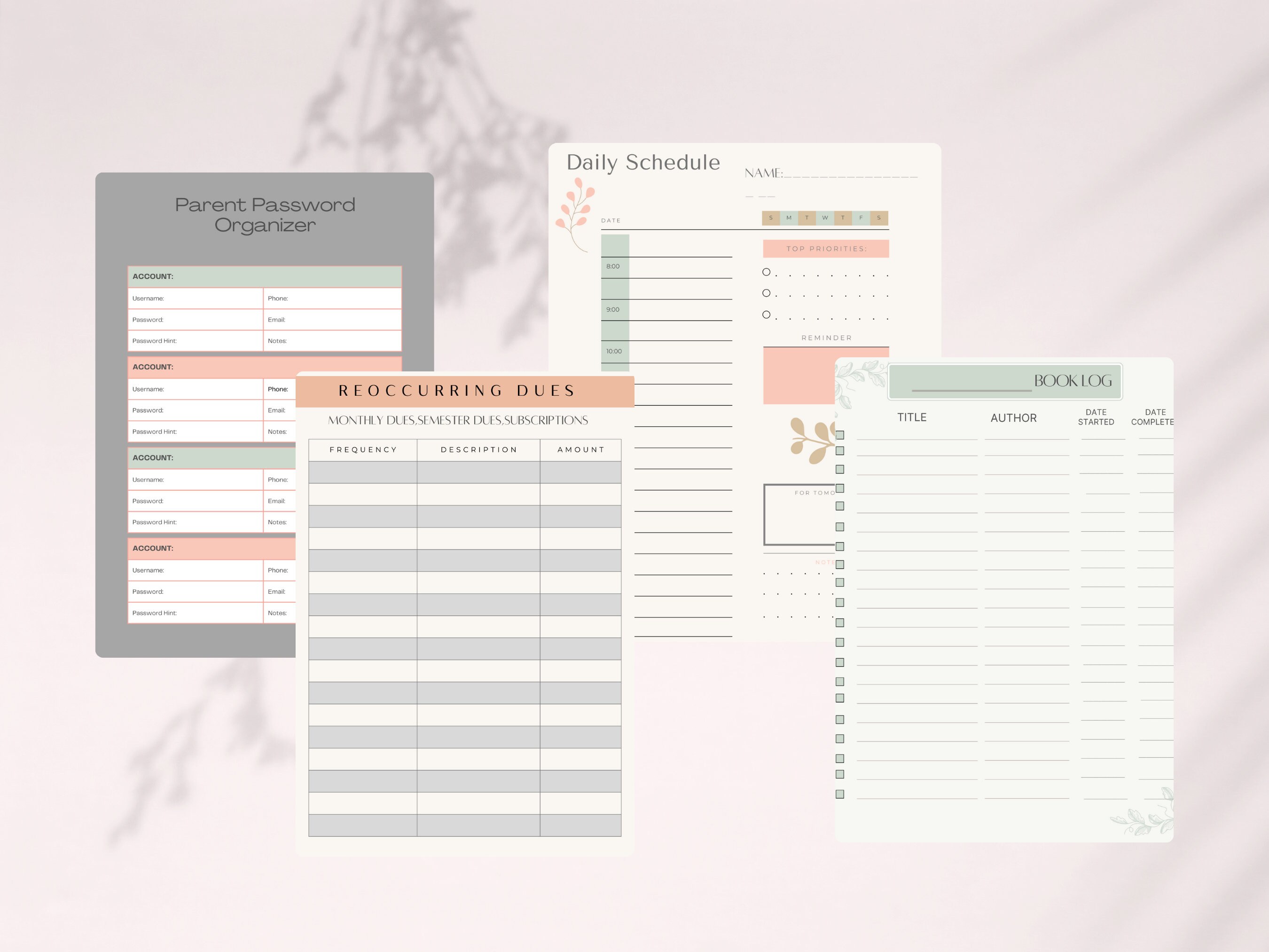 Homeschool Printable Planner - Etsy