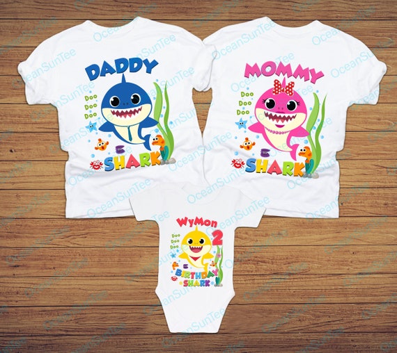 Step Mom Shark Doo Doo Doo T-Shirt Vintage Matching Family Step Mom Shark Doo Doo Doo T-Shirt Vintage Matching Family
