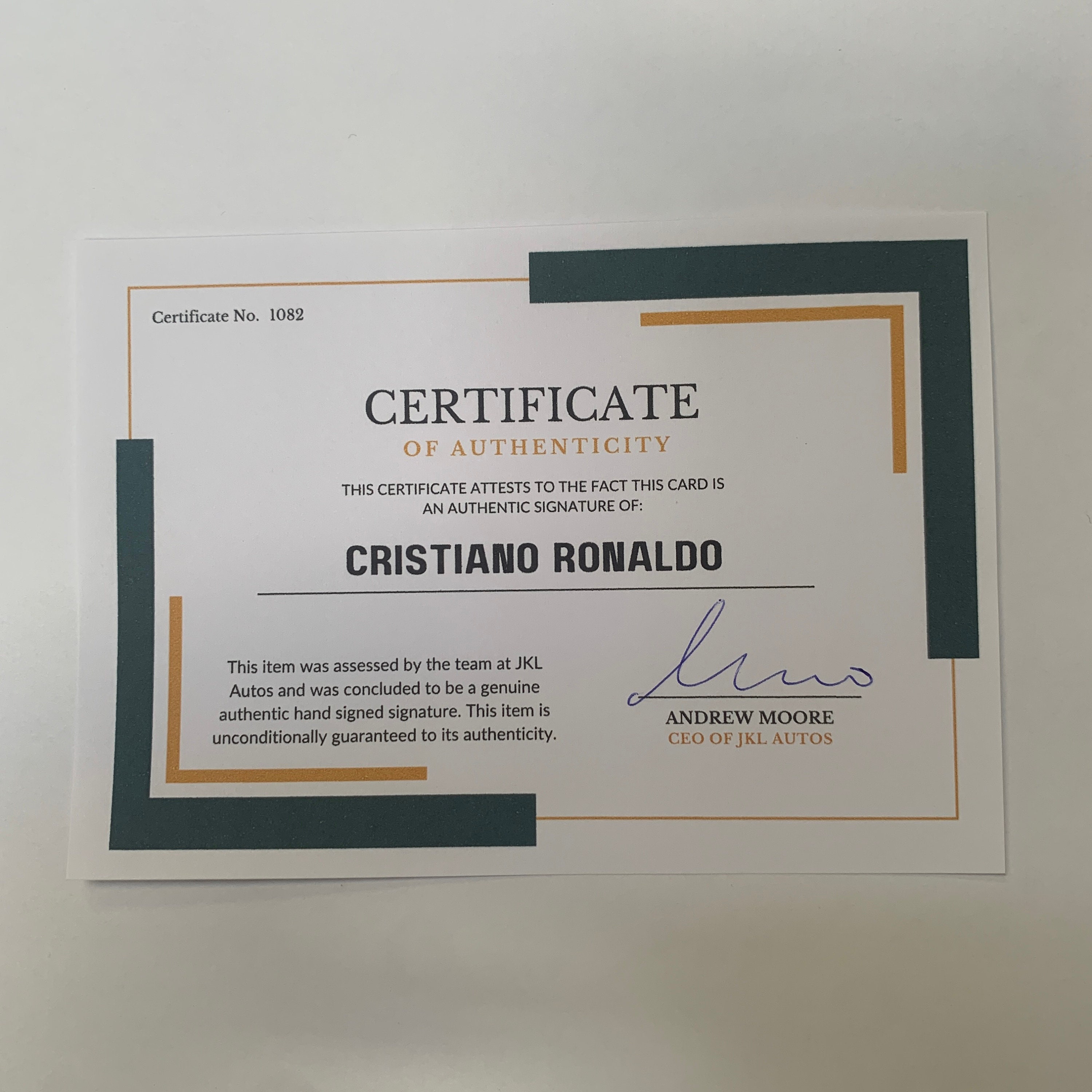 cristiano ronaldo signature shoes