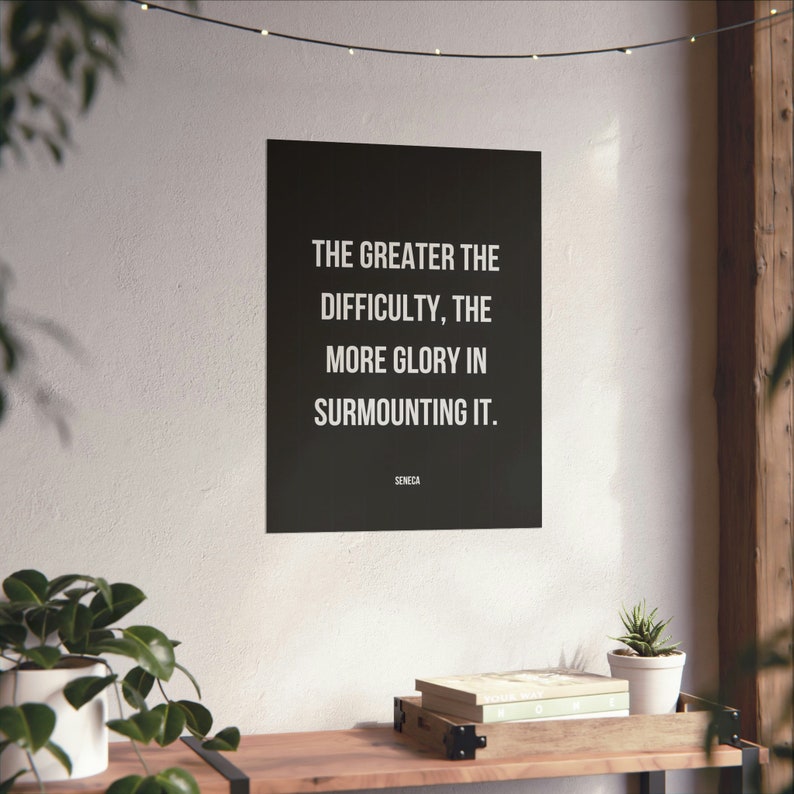Toile Murale Motivante HUSTLE ENTREPRENEUR - Citation Portrait, Tableau Sur Châssis Bois, Personnalisable