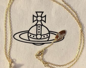 Unisex Gold Plated Layla Super Mini Necklace/Earrings set. Gift for her, Gift for him.