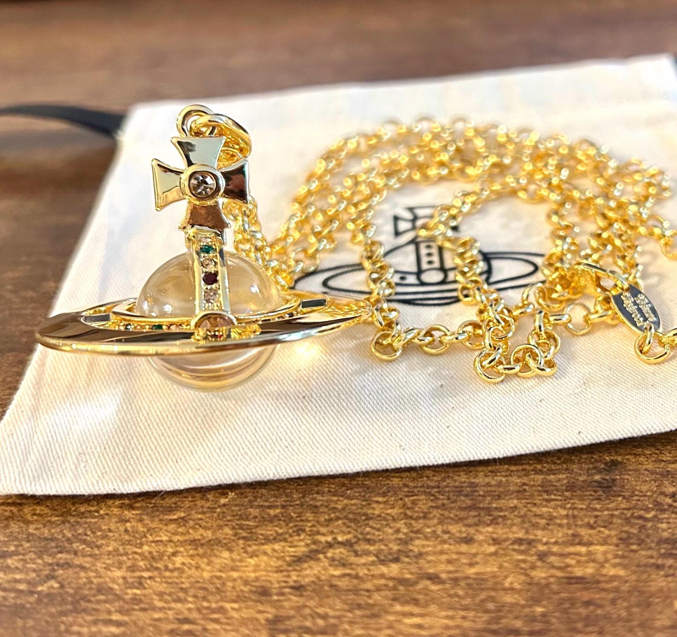 Vivienne Westwood Lucrece Pearl Necklace - Etsy