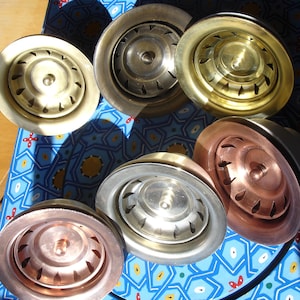 Afdruiprek voor gootsteen. Massieve afvalmand - DIVERSEN 85 mm, VS 3,3"
