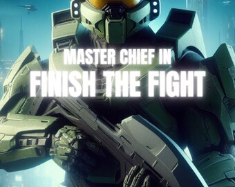 Master Chief im Finish The Fight Fan Made by Honest Jake Digital Book