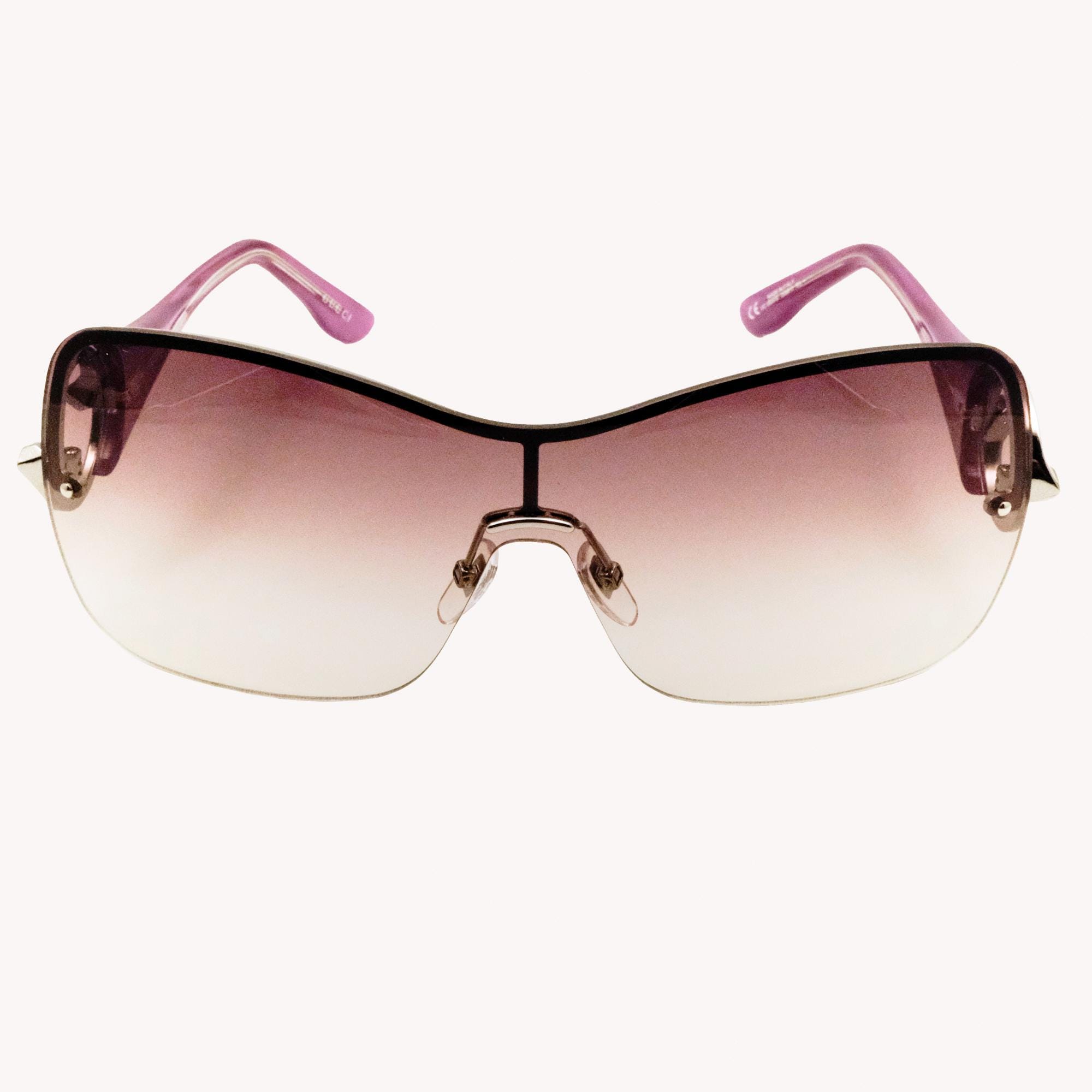 Gucci GG2831/S Purple Shield Sunglasses With Gradient Lenses