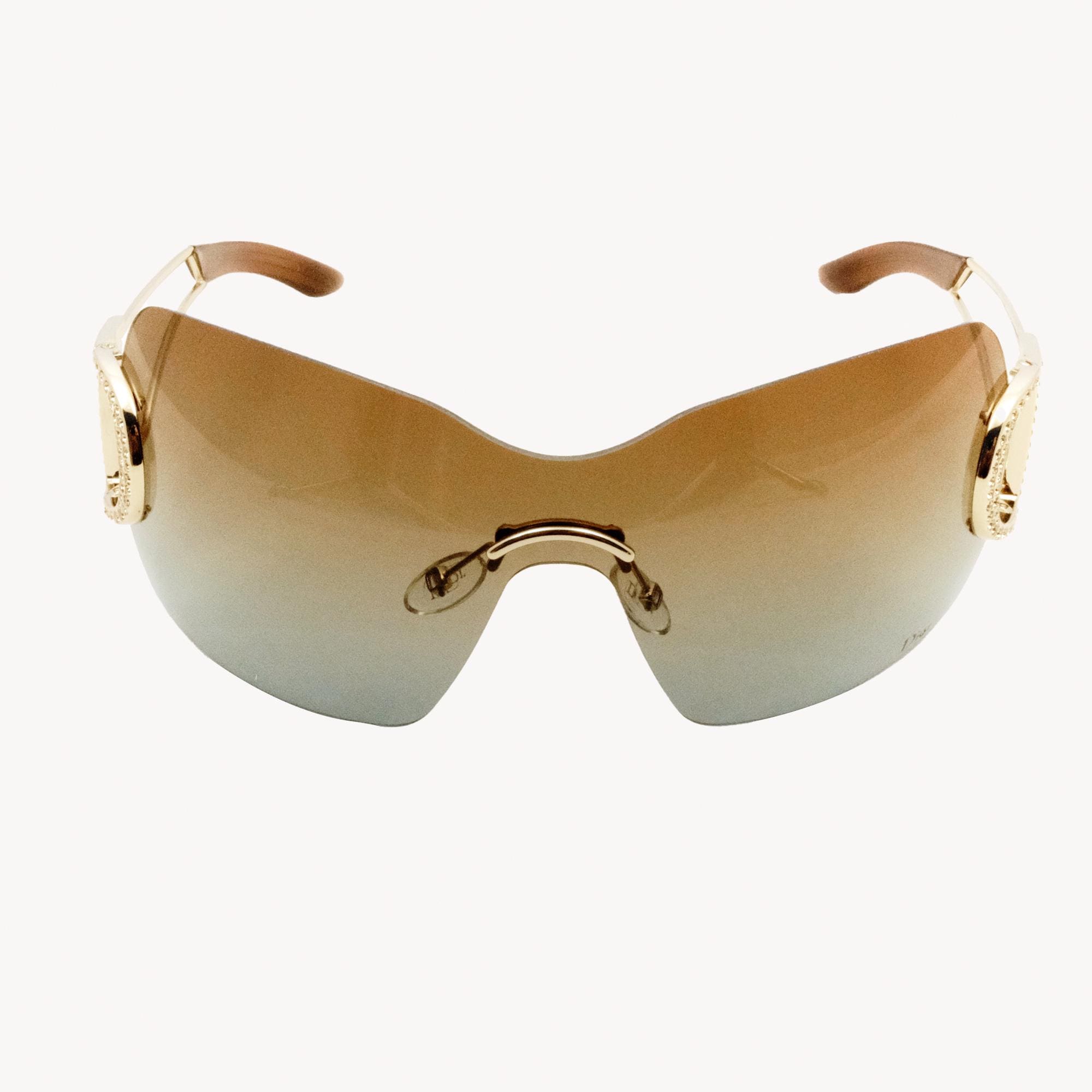 Rare Dior rimless sunglasses 00’s Y2K Dior Sunglasses Y2k - Etsy