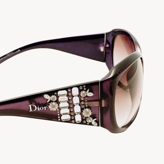 Dior Limited 609J8 Purple – Oversized Crystal-embellished  display picture 2
