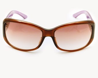 Dior Made 1 642S2 Brown / Purple Sunglasses (Vintage)