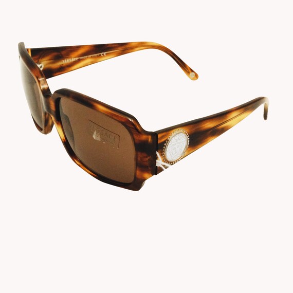 Versace 4129-B Brown Sunglasses – Timeless Luxury & Iconic  display picture 1