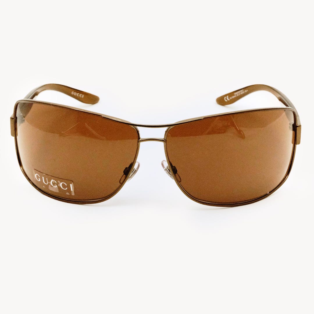 Gucci GG1894/S 1FL73 Brown Sunglasses (NOS) - Etsy