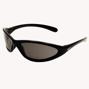 小物 00s NIKE TARJ archive eyewear tech Nike TARJ Classic Black Wraparound Sunglasses (vintage Nike Vision
