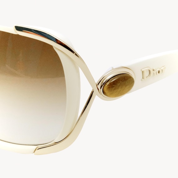Vintage Christian Dior Copacabana N5AJS Sunglasses – Beige