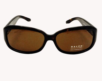 Polo Ralph Lauren Gold Oval Sunglasses Brown Lenses Vintage Style Polo Ralph Lauren PH3144 9324/3 Oval Semi Shiny Brass  main image 2