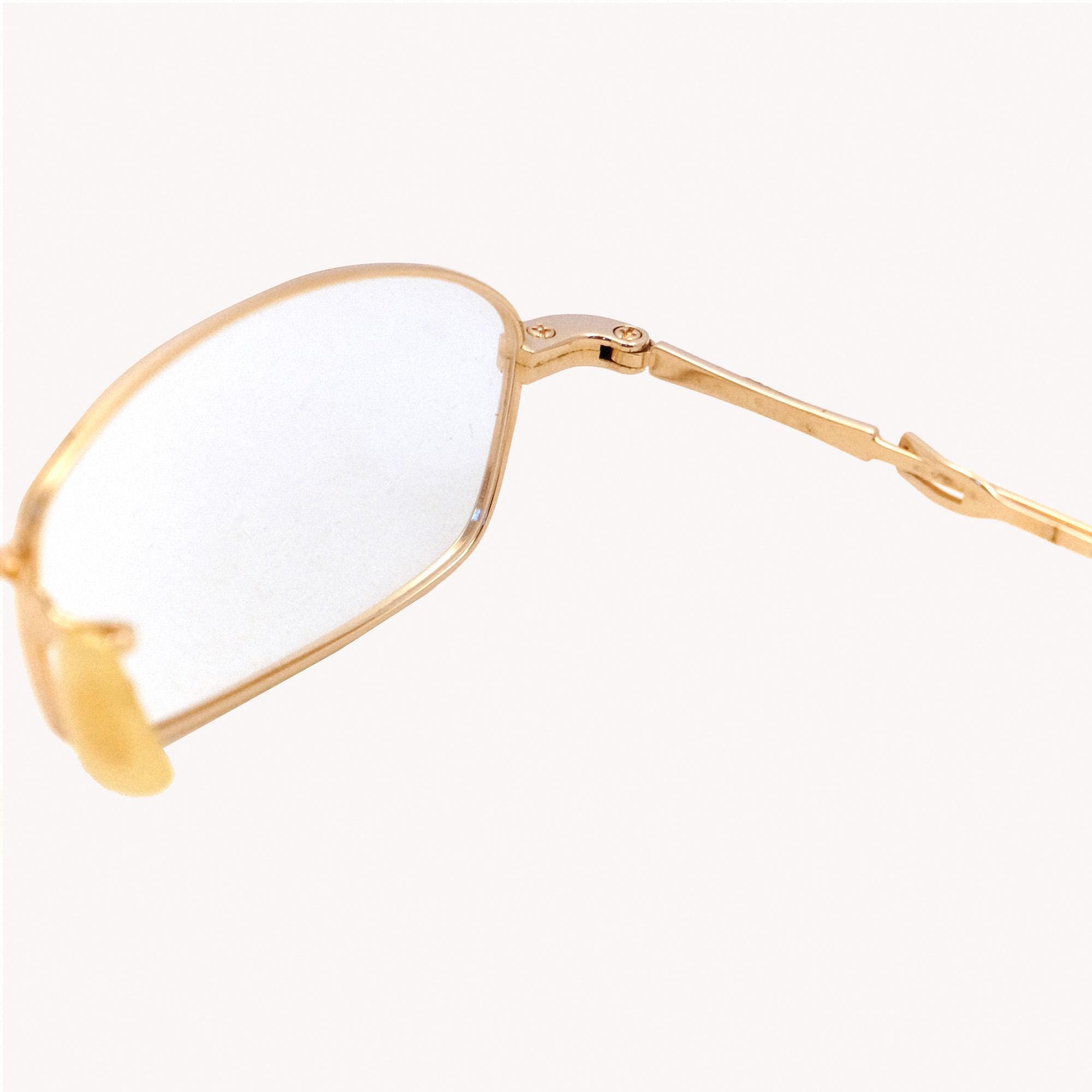 Oliver Peoples OP-663 Vintage Gold Sunglasses Oliver Peoples Victory II with Gold frame and Cognac lenses  main image 3