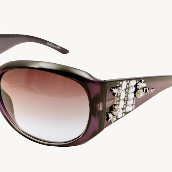 Dior Limited 609J8 Purple – Oversized Crystal-embellished  display picture 3