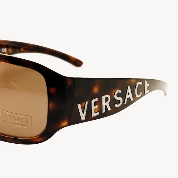 Versace 4131-B 461/73 Brown Sunglasses (vintage) - Etsy Israel display picture 3