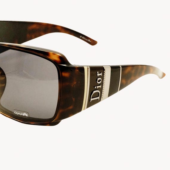 Dior DIOR STRIPES 1 SZFJC Brown Sunglasses – Signature Logo Detail