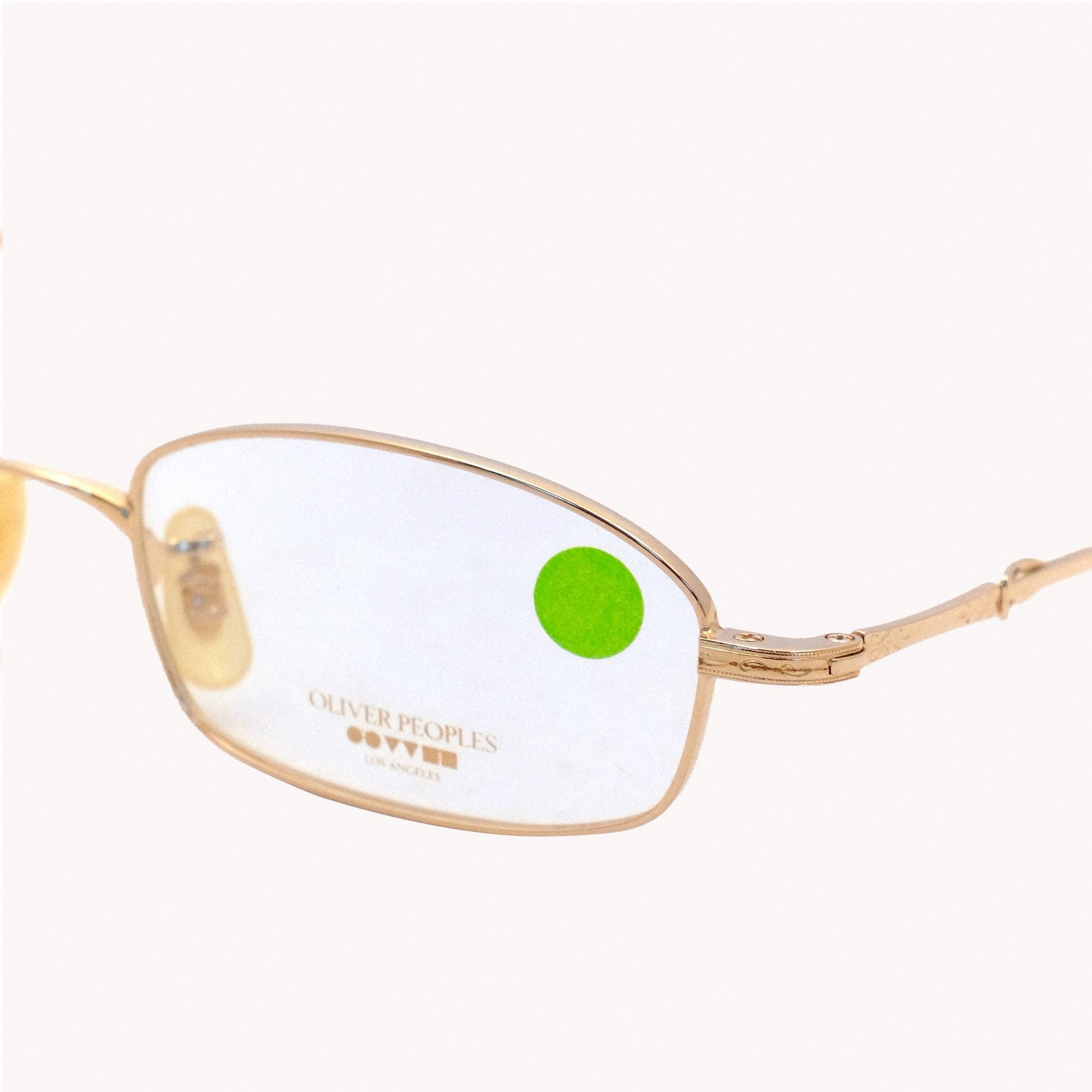 Oliver Peoples OP-663 Vintage Gold Sunglasses Oliver Peoples Victory II with Gold frame and Cognac lenses  main image 4