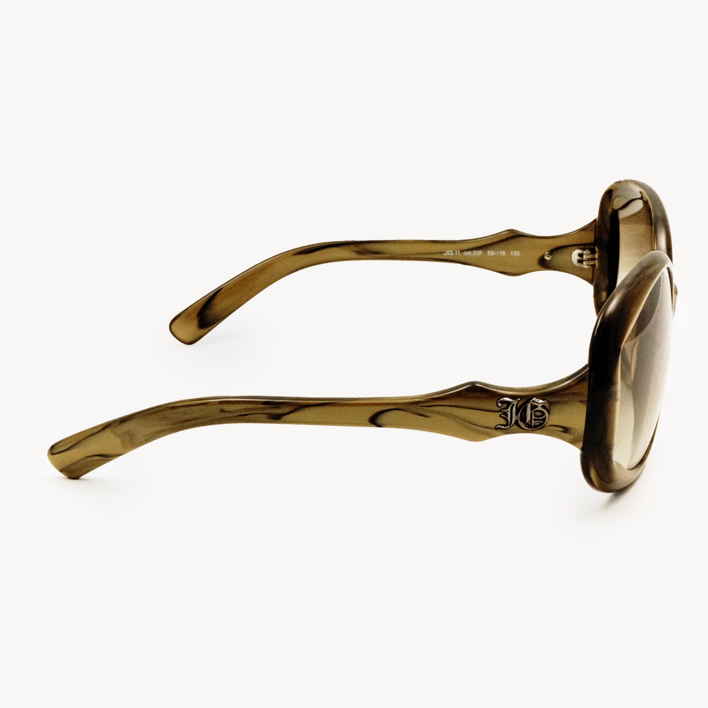 John Galliano JG11 – Gold Olive Marbled Sunglasses - Etsy