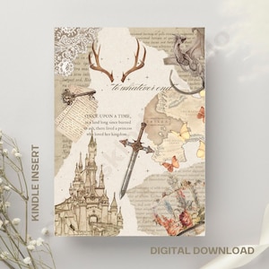 Throne Of Glass Kindle Digital Insert | acotar insert | clear case insert | kindle | kindle insert | fantasy kindle case | kindle paperwhite