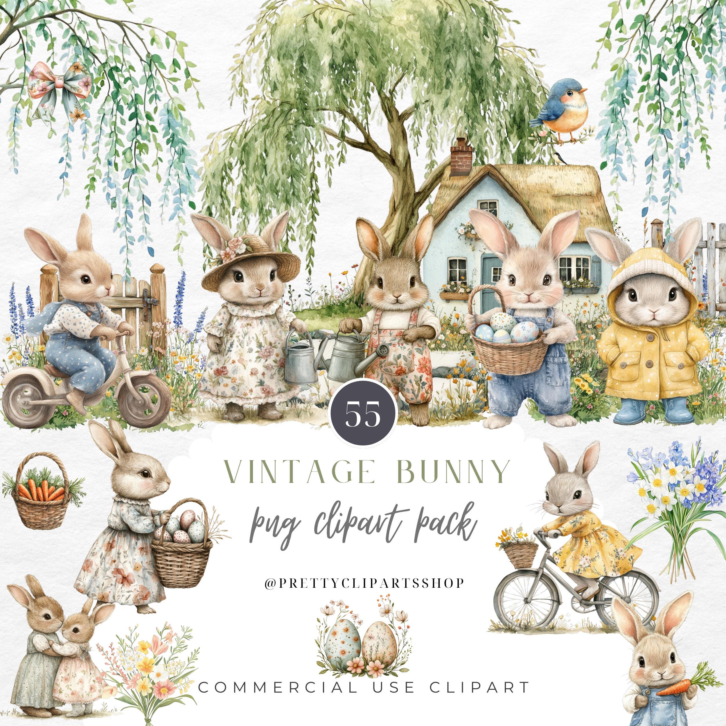 ヴィンテージイースターバニー - Etsy 日本