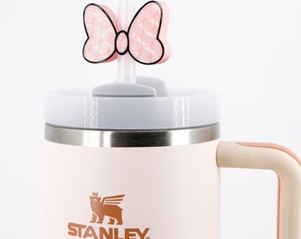 Minnie Bow Straw Topper: Starbucks & Stanley Cup Accessory