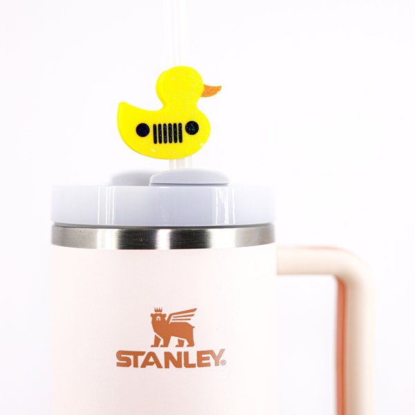 Straw Charm for Stanley Starbucks | Duck Grill SUV Offroad  | Straw topper | Cup Accessories | Straw Cover | BPA Free