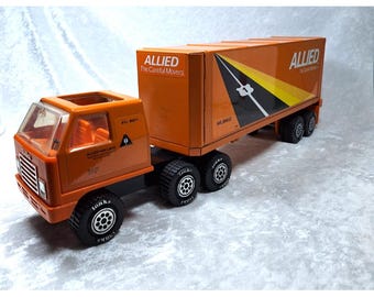 1978 TONKA Allied Van Lines Pressed Steel Tractor Semi-truck 21.5