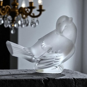 Lalique Crystal Bird - Etsy